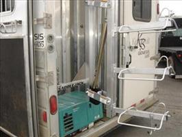 An electric saddle rack is a real back and shoulder saver.